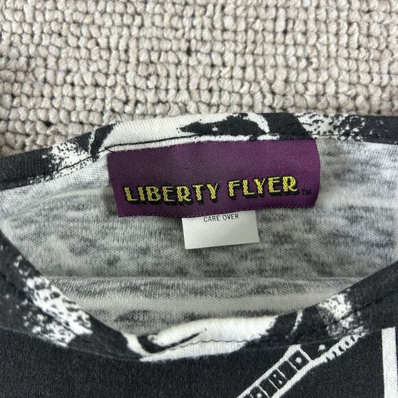 Vintage 90s Elvis Presley Jailhouse Rock AOP Sweatshirt Medium Liberty Flyer - Picture 6 of 13